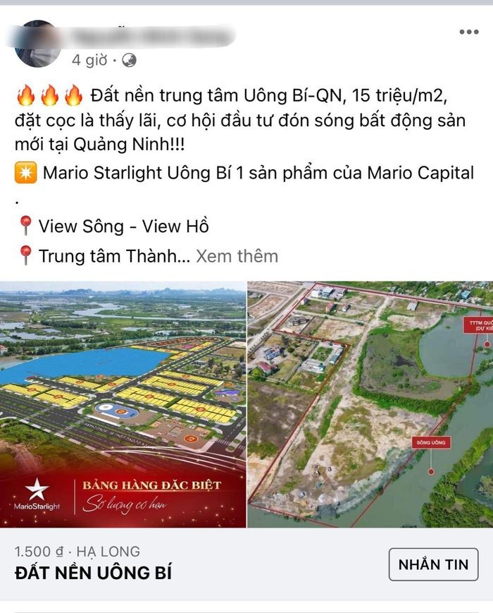 Quảng Ninh: Dự án MARIO CAPITAL chưa đủ điều kiện đã rao bán rầm rộ