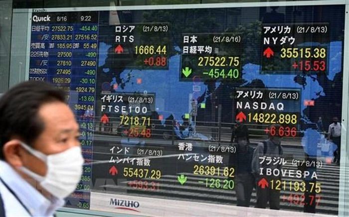 Thị trường chứng khoán châu Á tăng điểm trong phiên chiều 19/10