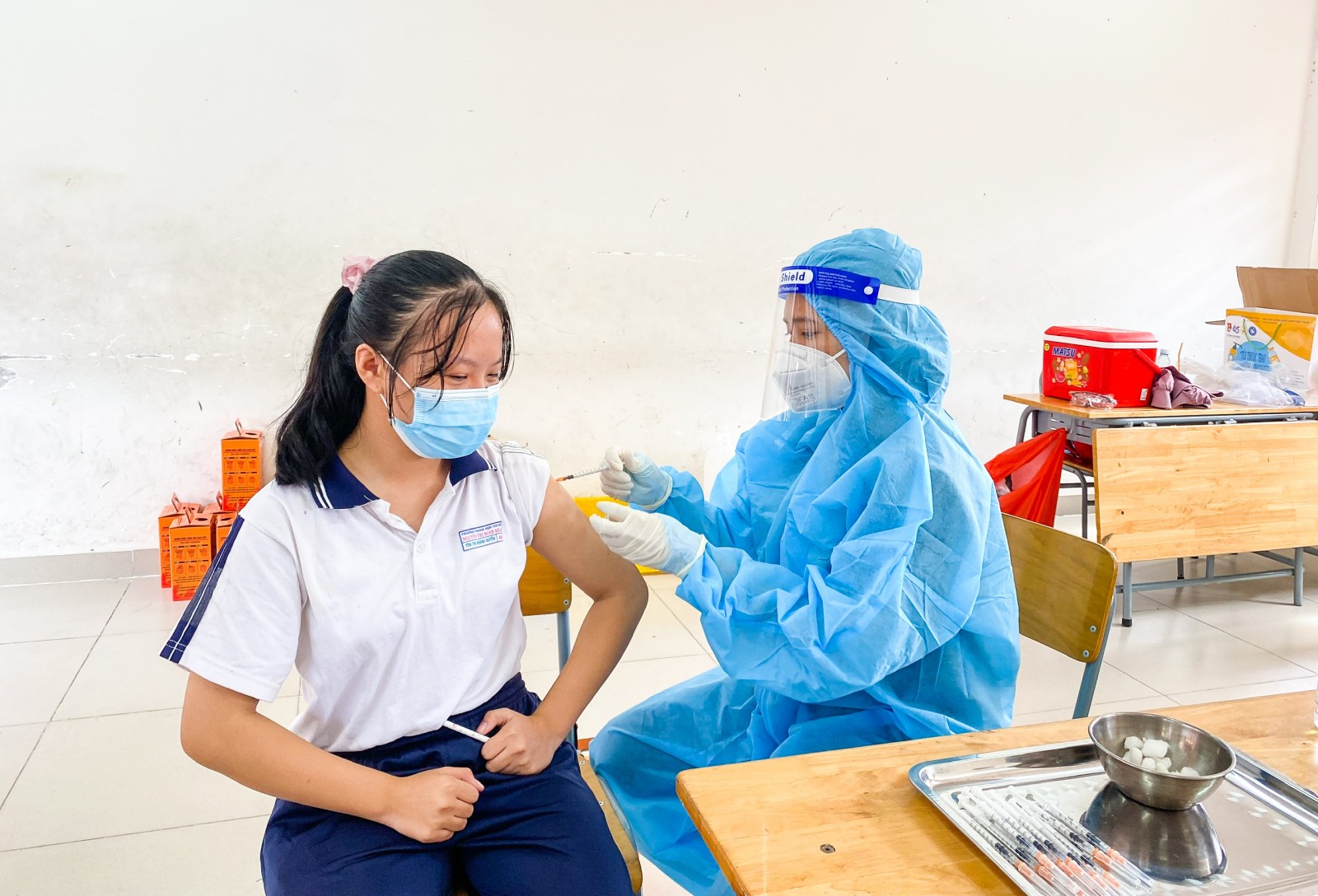 Chi tiết các tỉnh, thành đã tiêm vaccine COVID-19 cho trẻ 12-17 tuổi