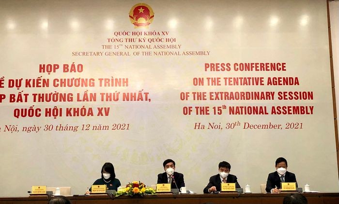 4 nội dung sẽ được Quốc hội quyết định tại kỳ họp bất thường