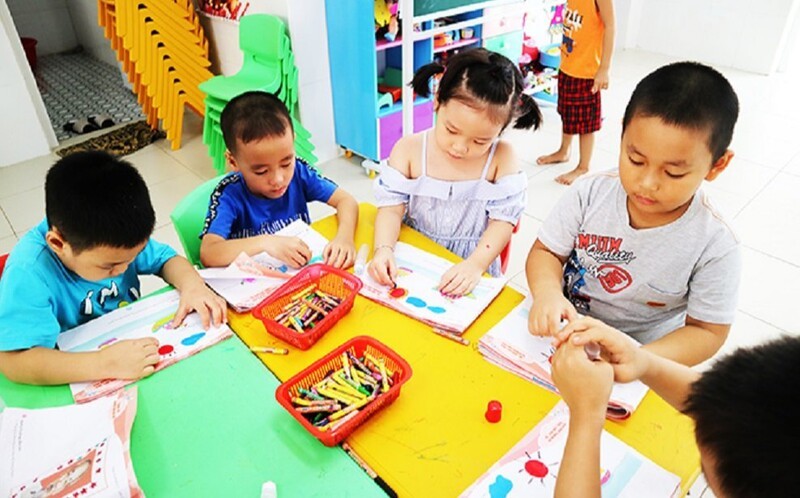 Trẻ mầm non ở TP.HCM đến trường trực tiếp từ tháng 2