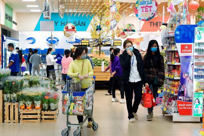 Chỉ số giá tiêu dùng tăng tốc, tháng Tết Nguyên đán tăng 1%