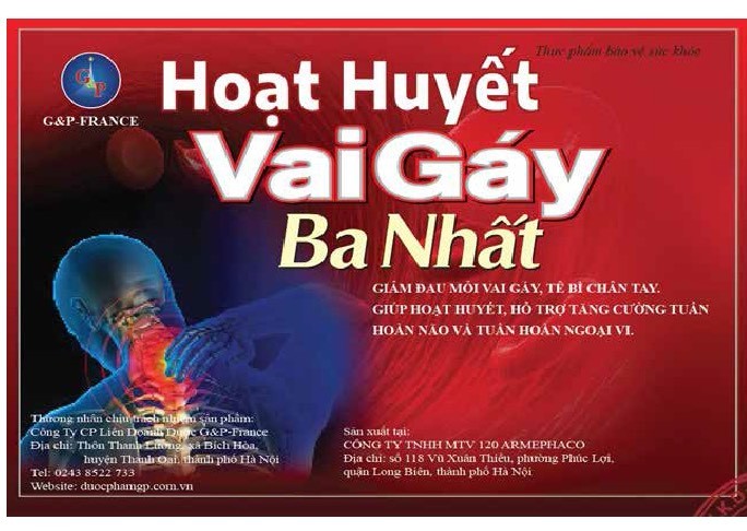 Hoạt huyết vai gáy Ba Nhất: Thông tin không đúng về công dụng khiến người tiêu dùng hiểu nhầm