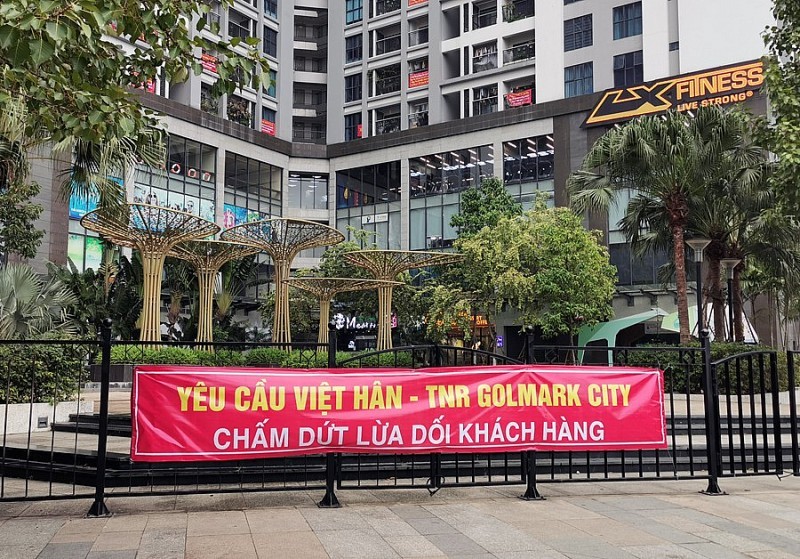 Cư dân Goldmark City tố chủ đầu tư TNR Holding “lừa dối khách hàng”