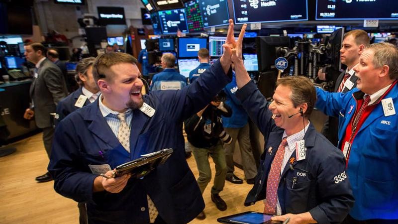 Dow Jones tăng 600 điểm, giá dầu mất mốc 100 USD/thùng