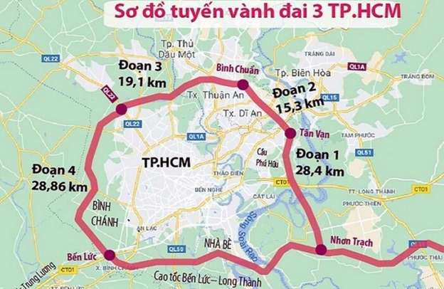 TP.HCM cần Trung ương hỗ trợ hơn 31.000 tỷ đồng để làm đường vành đai 3