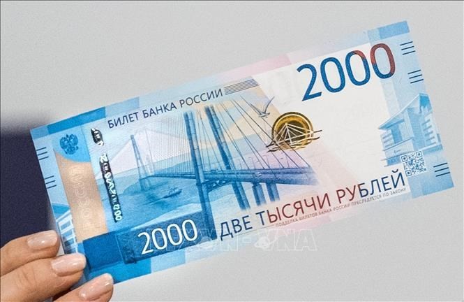 Đồng ruble Nga chạm đỉnh trong vòng 2 năm so với euro