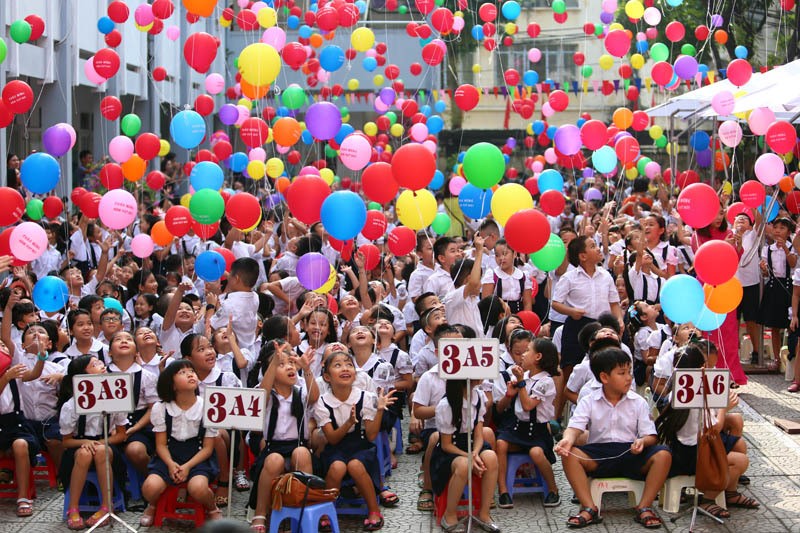 Học sinh TP.HCM tựu trường ngày 22/8