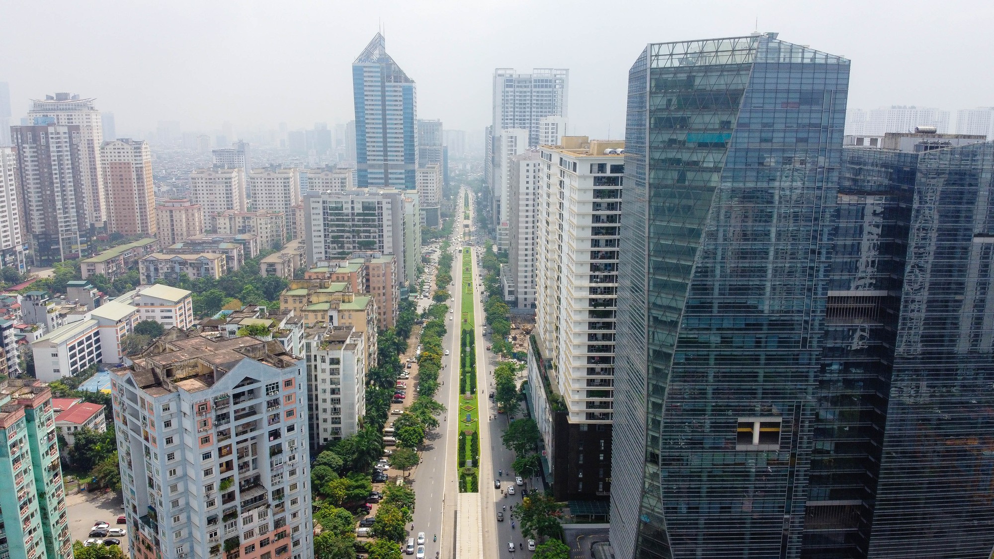 Hà Nội: Quy hoạch tuyến đường Lê Văn Lương thống nhất, được xây cao ốc 45 tầng