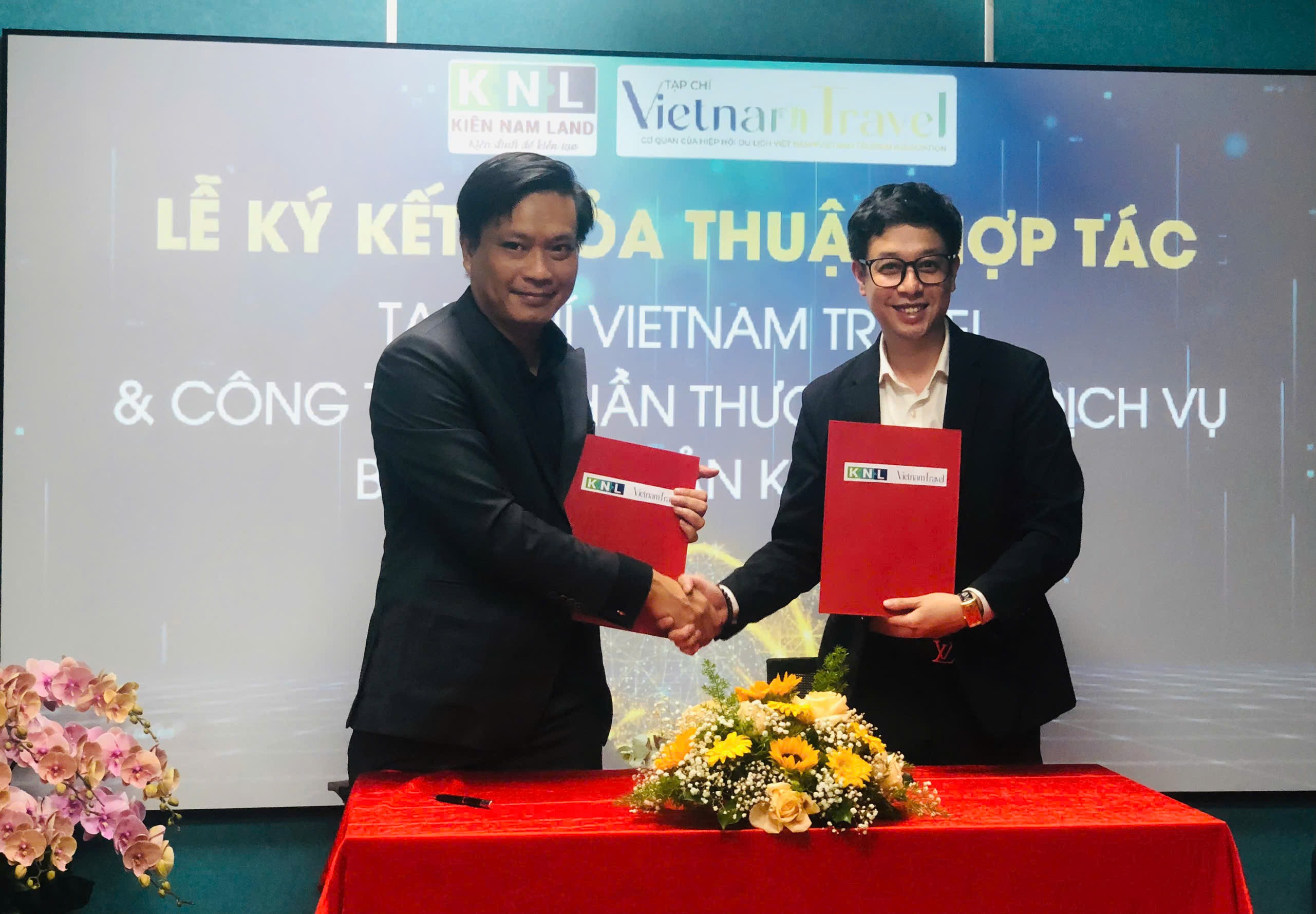 Tạp chí VietnamTravel trở thành đối tác truyền thông chiến lược của Kiên Nam Land