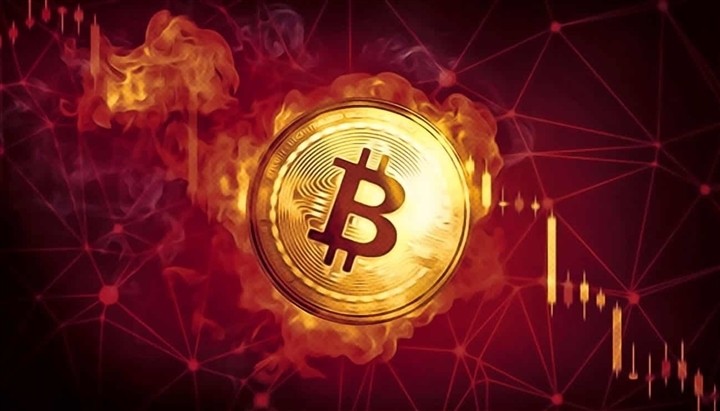 Giá Bitcoin giảm sốc 3.000 USD, thị trường crypto chìm trong sắc đỏ