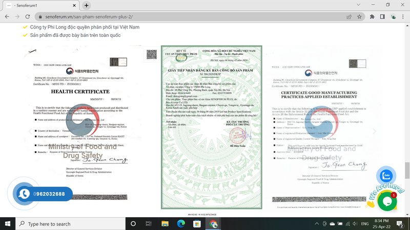 TPCN Senoferum 'vẽ' ra công dụng điều trị bệnh ung thư?