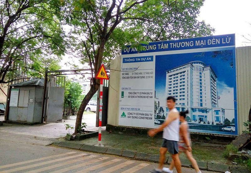 Dự án Trung tâm thương mại đền Lừ của Constrexim: 'Treo' cả thập kỷ, sử dụng sai mục đích