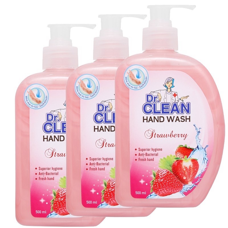 Đình chỉ lưu hành, thu hồi trên toàn quốc sữa rửa tay sạch khuẩn Dr. Clean Hương dâu