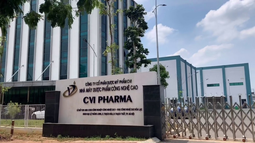 Hé mở về CVI Pharma, đơn vị sản xuất nhiều sản phẩm cho Dược phẩm Hoàng Hường