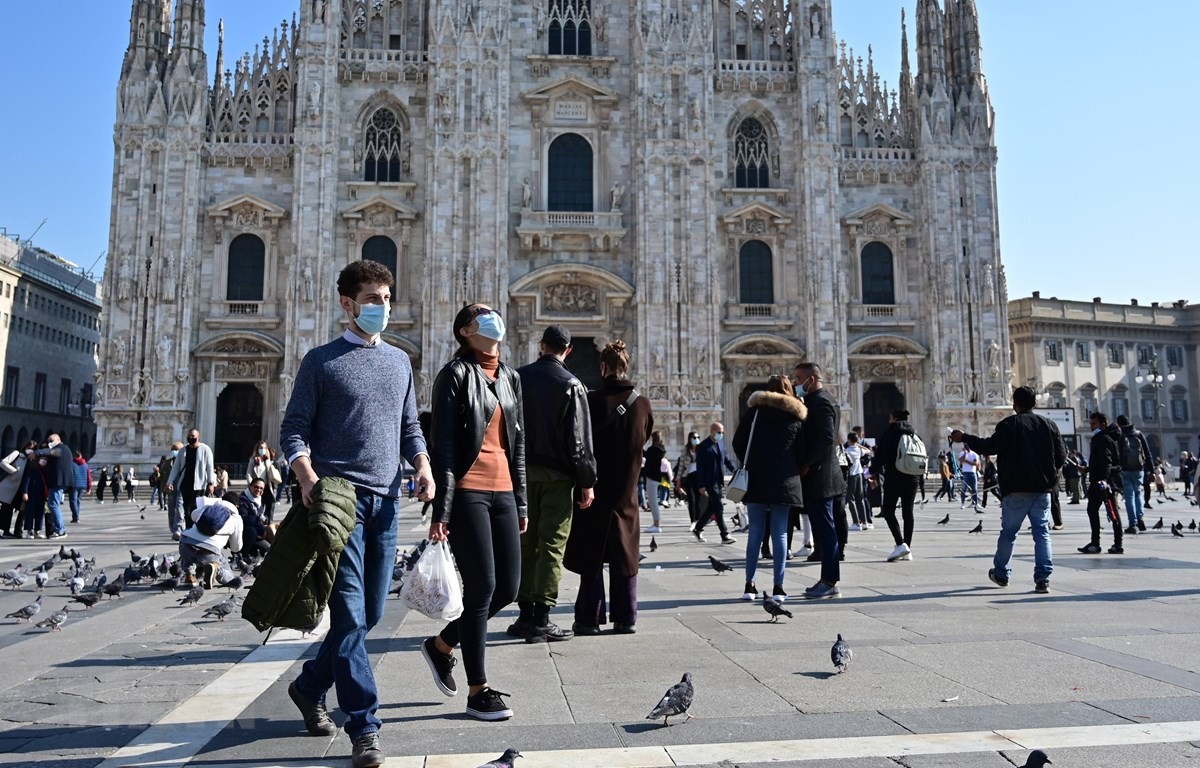 Số ca mắc COVID-19 tại Italy tăng tuần thứ hai liên tiếp