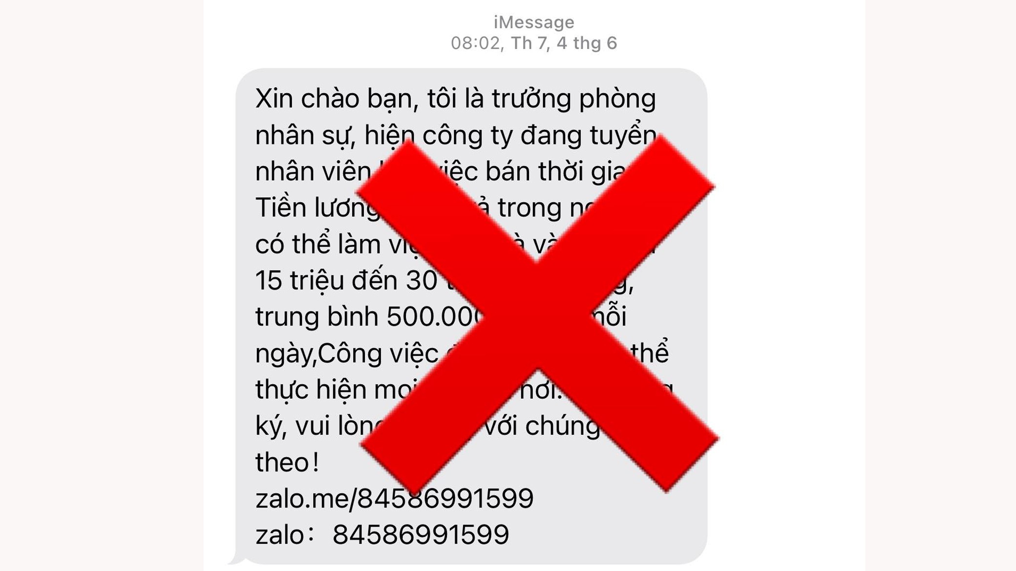 Cảnh giác với bẫy 'việc nhẹ, lương cao' của đường dây buôn người