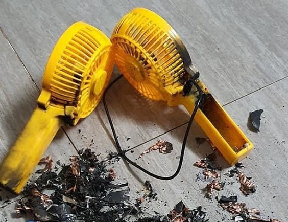 Quạt tích điện giá rẻ tiềm ẩn nguy cơ cháy nổ