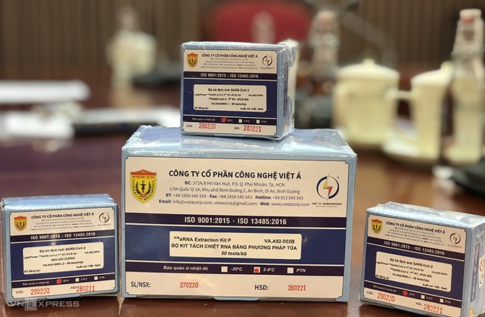 Bệnh viện đa khoa Ninh Bình mua kit test Việt Á giá cao bất thường