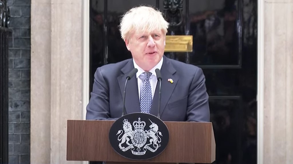 Thủ tướng Anh Boris Johnson tuyên bố từ chức