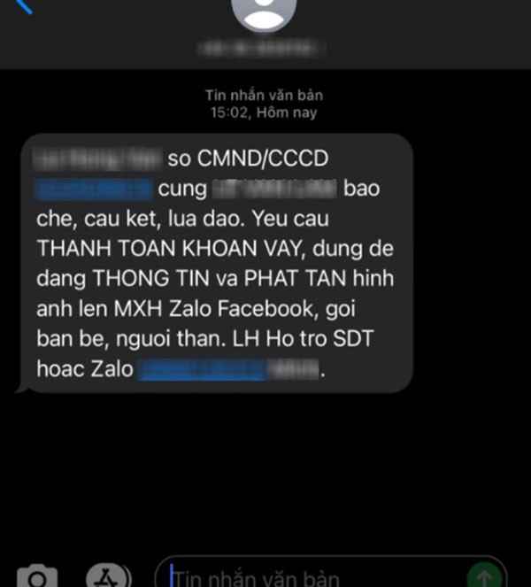 Làm gì khi bị nhắn tin, gọi điện đòi nợ dù không liên quan?