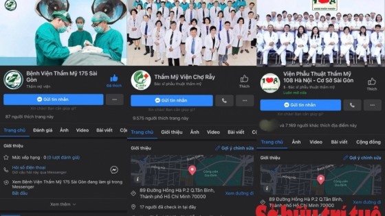 Giải mã chiêu trò 'dùng ké' thương hiệu bệnh viện lớn của các thẩm mỹ viện