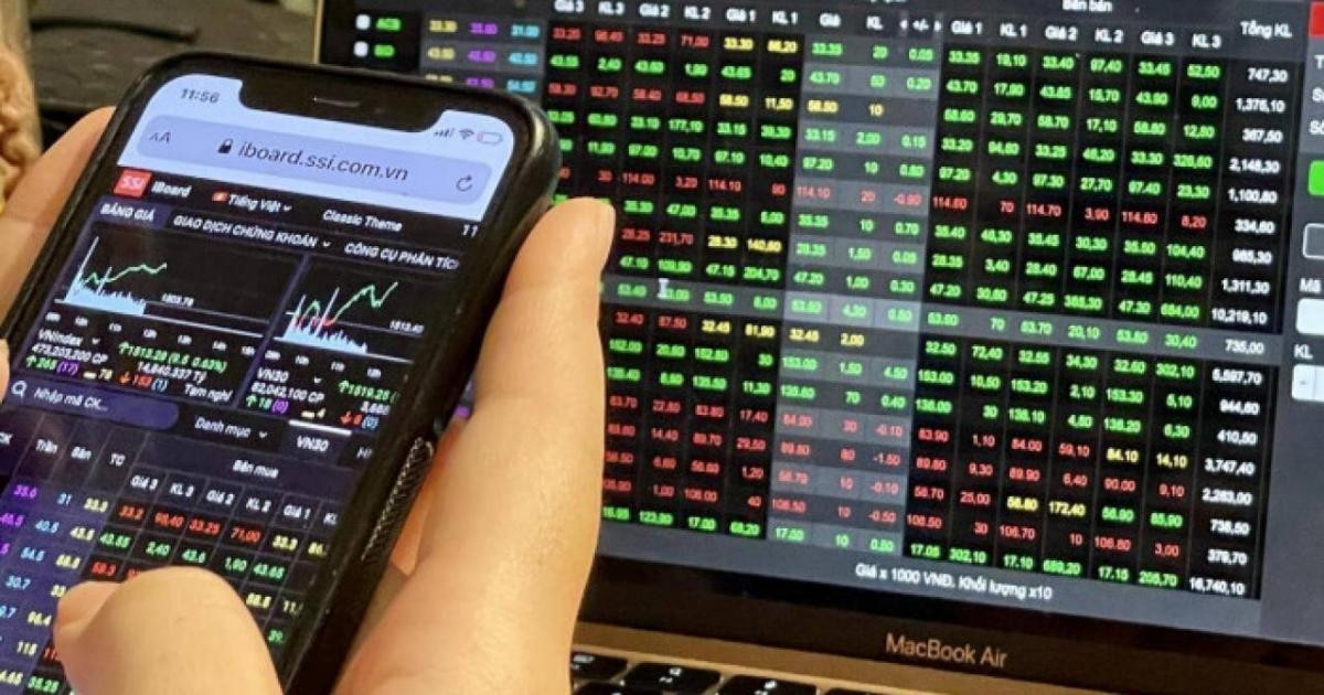 Chứng khoán lại lỡ hẹn 1.200 điểm, cổ phiếu lớn kéo chỉ số đi lùi