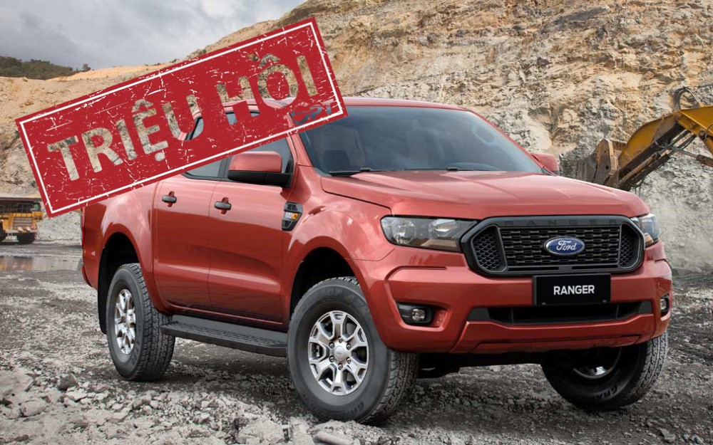 Việt Nam triệu hồi hơn 1.400 xe Ford Ranger do lỗi kính chắn gió
