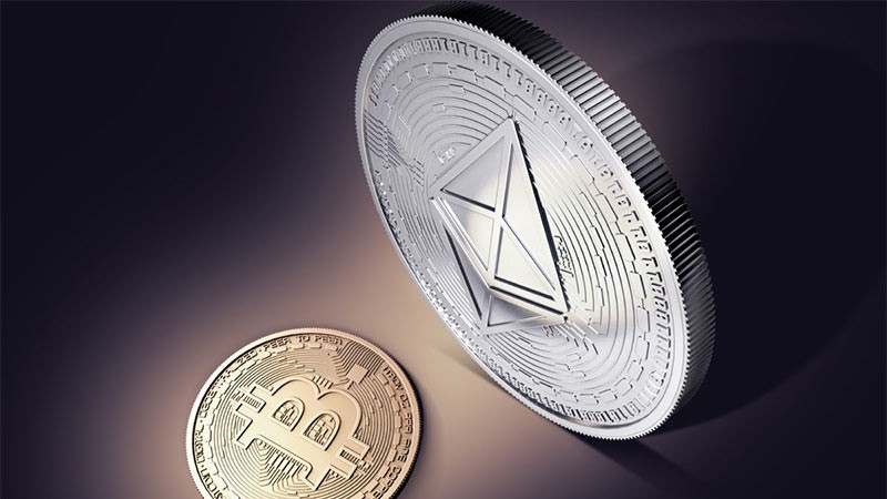 Tỷ lệ thống trị của Bitcoin giảm khi Ethereum tăng