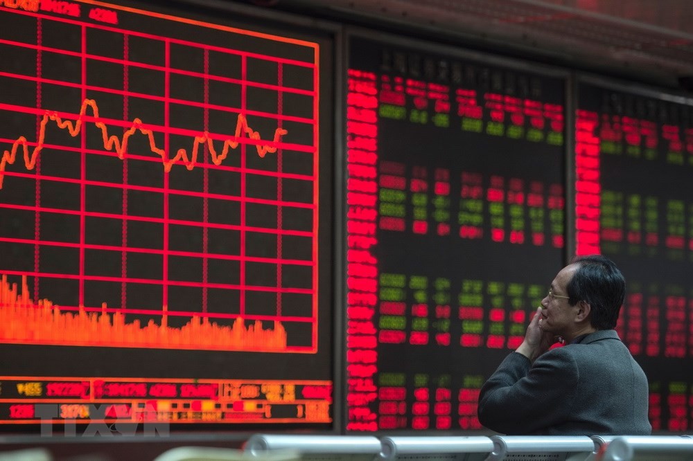 Chứng khoán thế giới tràn ngập sắc đỏ