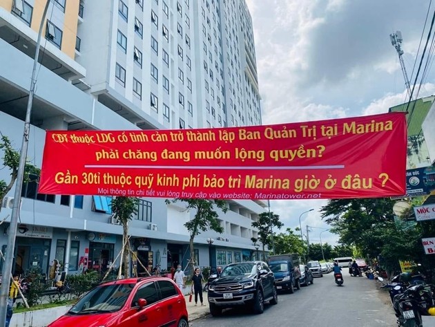 Cư dân Chung cư Marina Tower ở Bình Dương bức xúc, chủ tịch phường lên tiếng