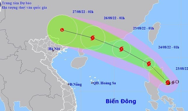Bão Ma-on mạnh lên, sắp vào Biển Đông
