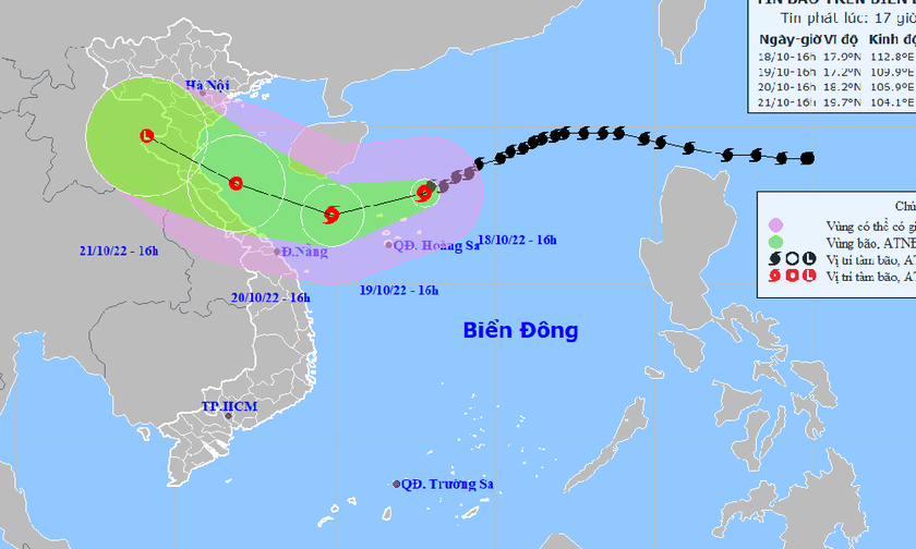 Bão số 6 gây mưa cho đất liền thế nào?