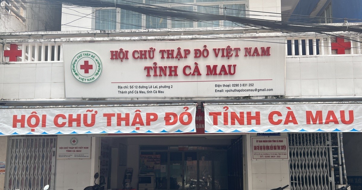 Thanh tra chỉ ra nhiều sai sót ở Hội Chữ thập đỏ Cà Mau