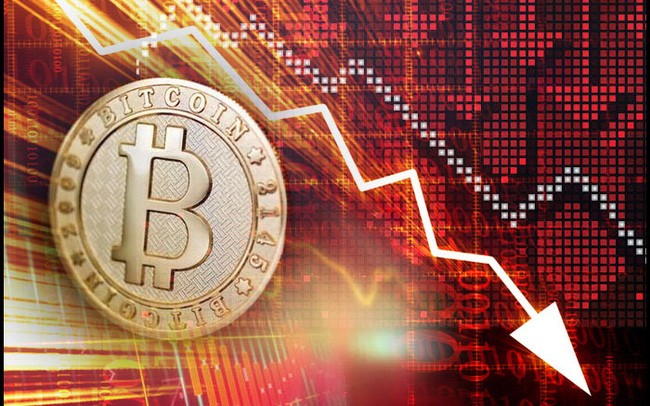 Giá Bitcoin rơi tự do