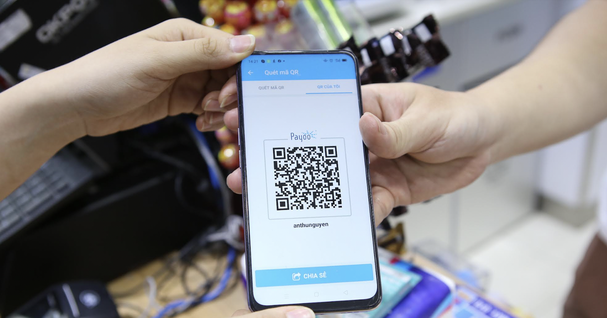 Thanh toán qua mã QR tăng 86% trong 6 tháng năm 2022