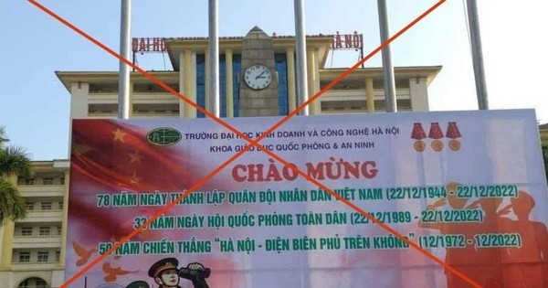 Trường đại học treo áp phích in cờ Trung Quốc: 'Đây là sự việc nghiêm trọng, sai sót do cẩu thả'