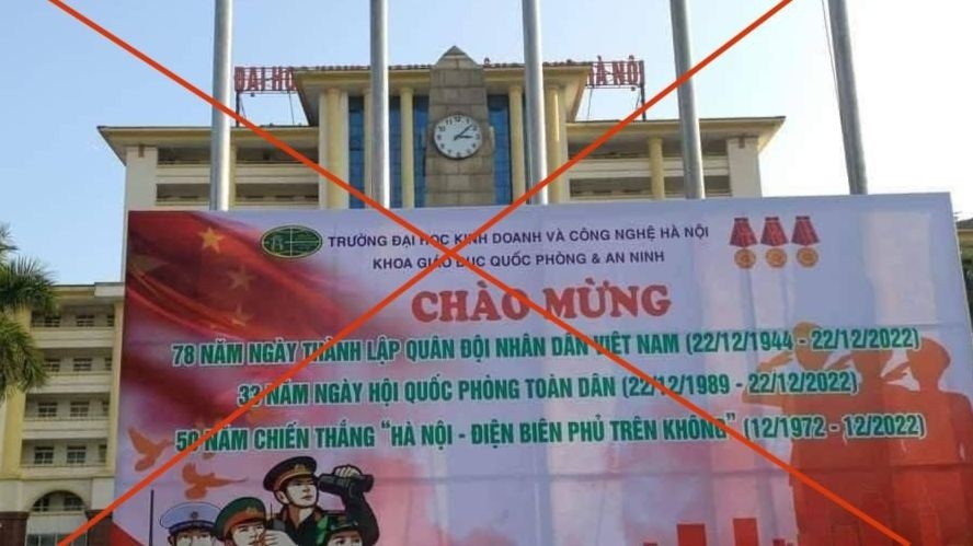 Vụ pano có quốc kỳ nước ngoài: Lý do dẫn đến sai phạm nghiêm trọng là gì?