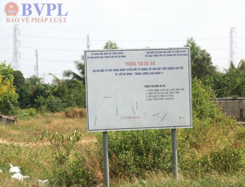 Dự án tuyến nối cao tốc TP HCM – Trung Lương: "Đắp chiếu, phơi sương" sau khi khởi công rầm rộ