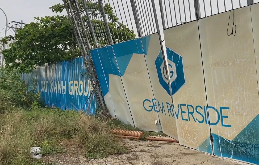 Dự án Gem Riverside đổi tên sau 6 năm khởi công nhưng vẫn là bãi đất trống