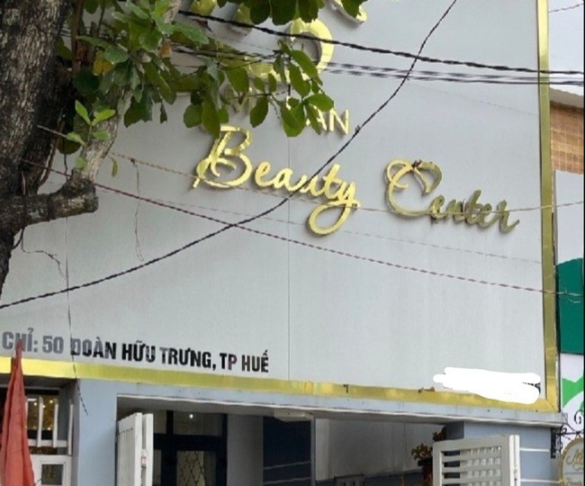 Thừa Thiên Huế: Một cơ sở spa bị xử phạt, đình chỉ hoạt động 18 tháng