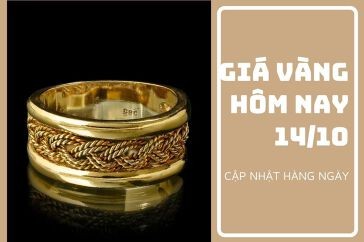 Giá vàng hôm nay 14/10: Biến động nhẹ sau khi lao dốc hơn 1%