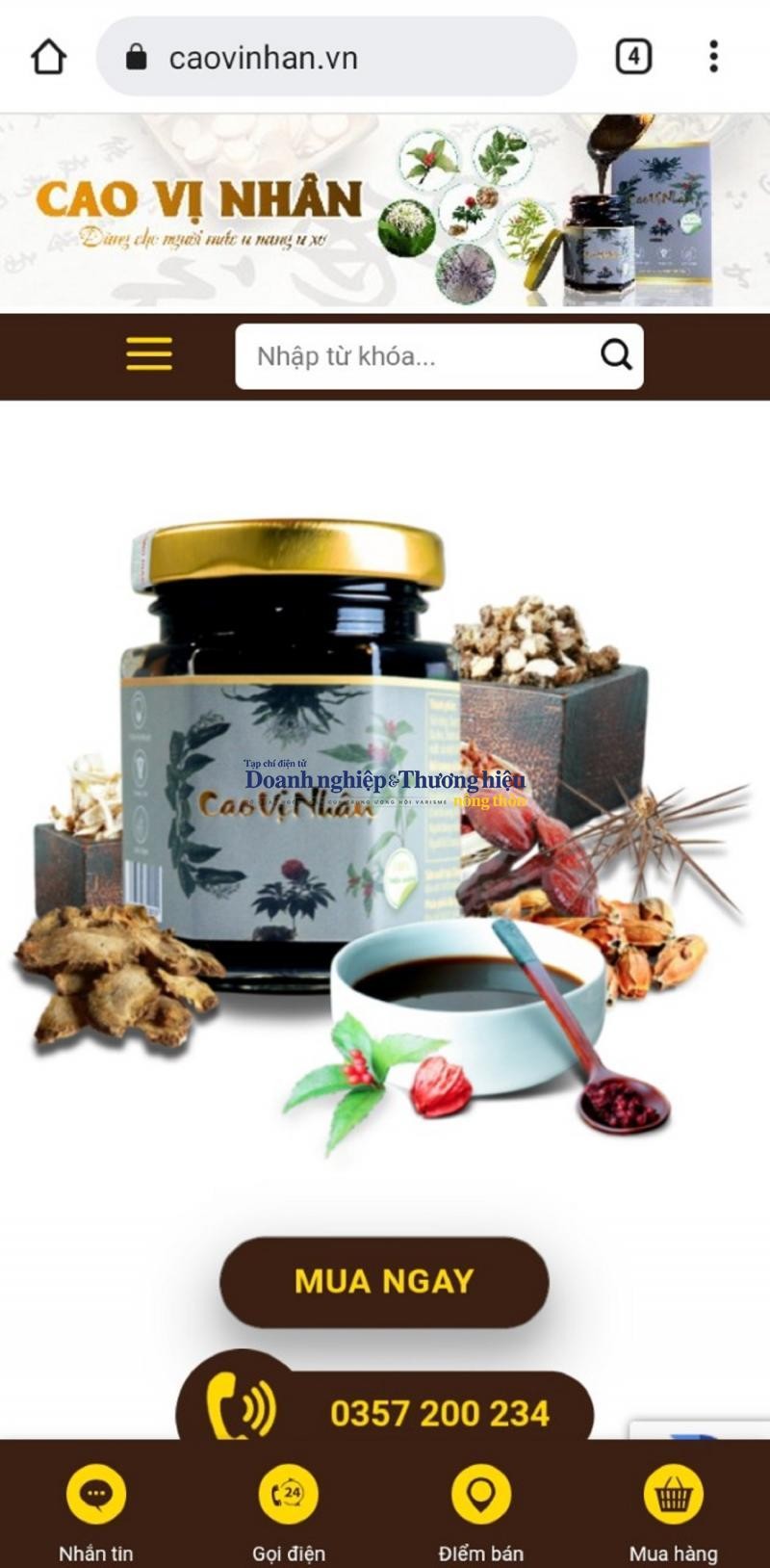 Cao vị nhân bán trái phép trên thị trường và trách nhiệm của Chi cục ATVSTP tỉnh Hòa Bình?