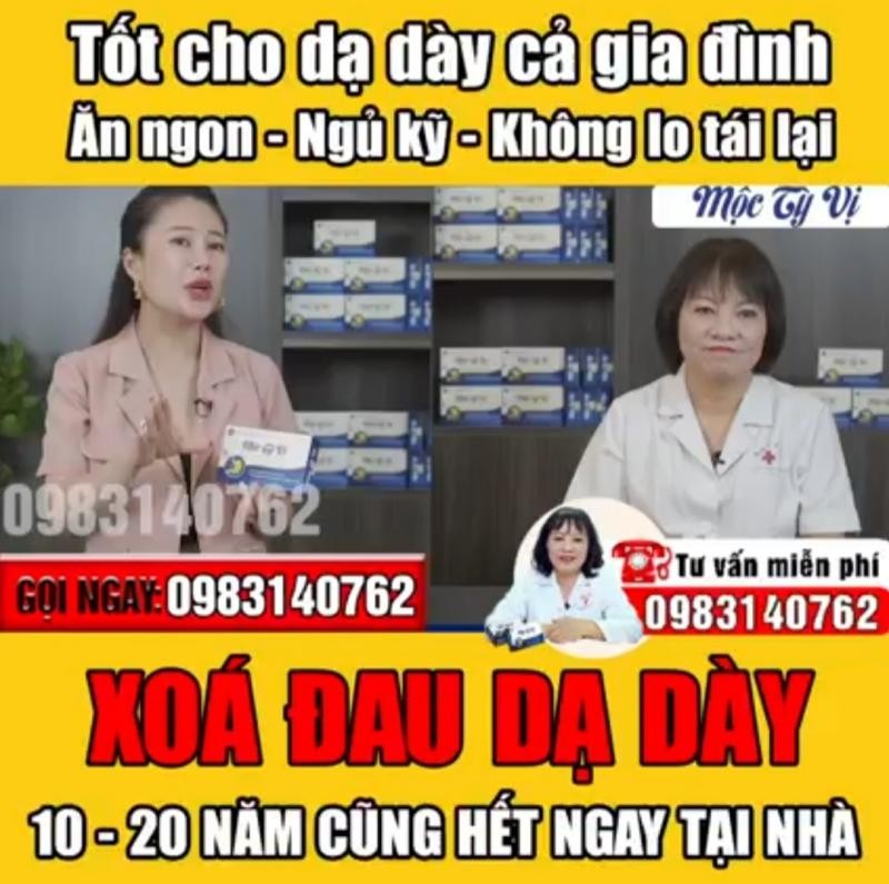 Ai đang quảng cáo thổi phồng thực phẩm BVSK Mộc Tỳ Vị để lừa dối người bệnh?