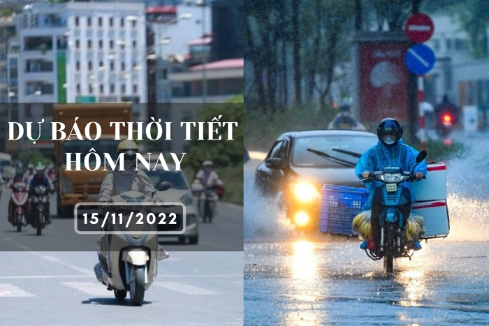 Dự báo thời tiết hôm nay 15/11/2022: Hà Nội lạnh, mưa vài nơi, Đà Nẵng sáng mưa rải rác, TP HCM chiều vẫn có mưa