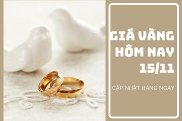 Giá vàng hôm nay 15/11: Biến động nhẹ sau khi giảm hơn 1%