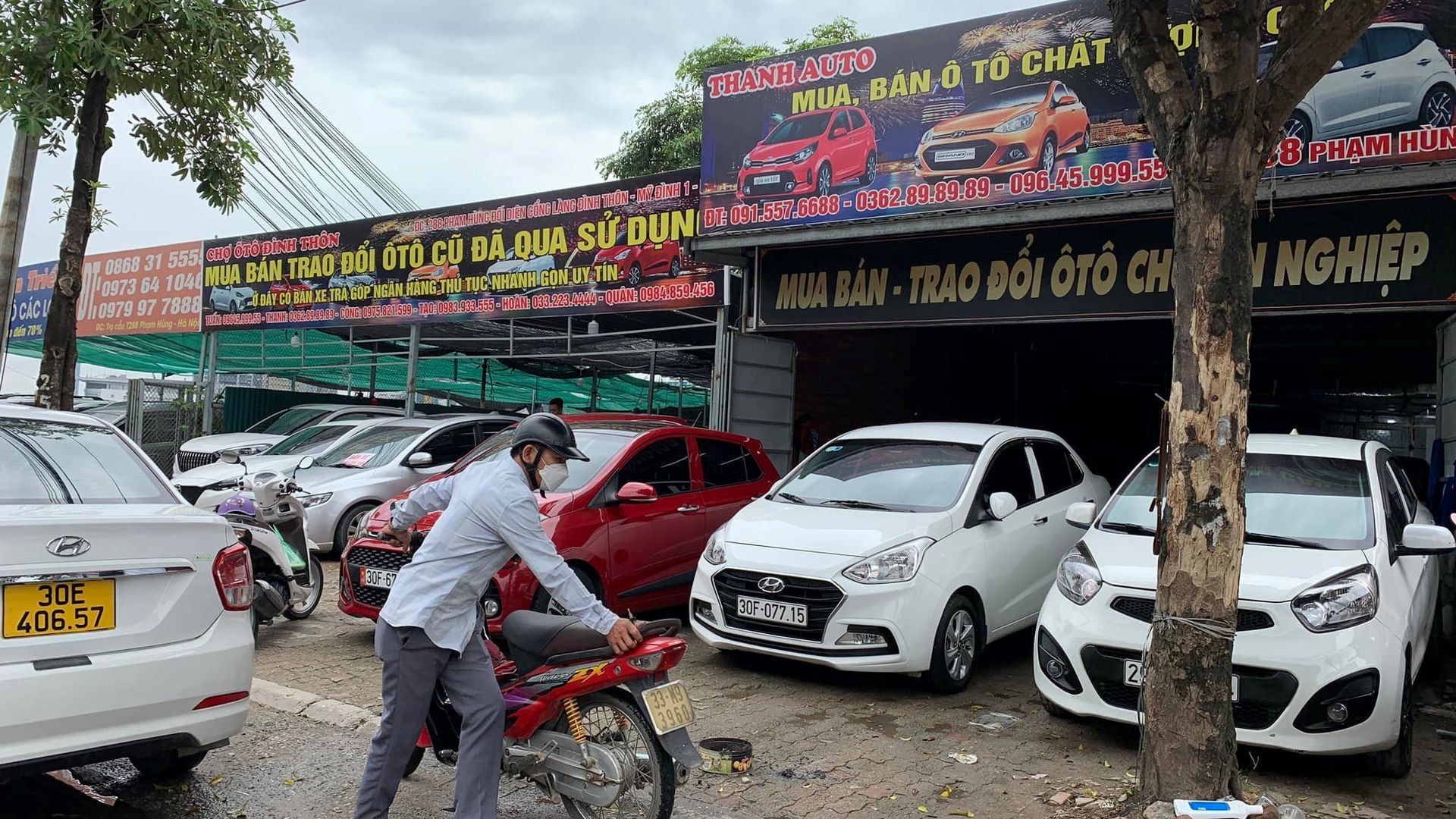 Nam Từ Liêm - Hà Nội: Những “công trình” trái phép cạnh dự án Công viên Hồ điều hòa CV1