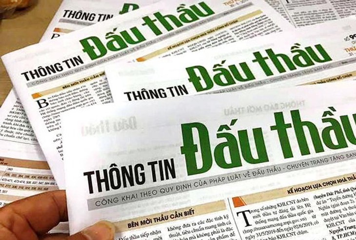 Xử lý nghiêm vi phạm về công bố thông tin đấu thầu