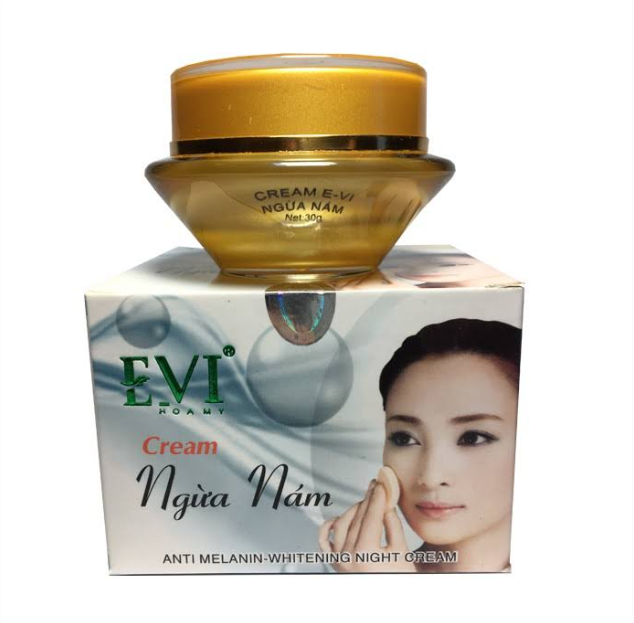Cảnh báo kem ngừa nám, mờ tàn nhang EVI Cream không đạt tiêu chuẩn chất lượng