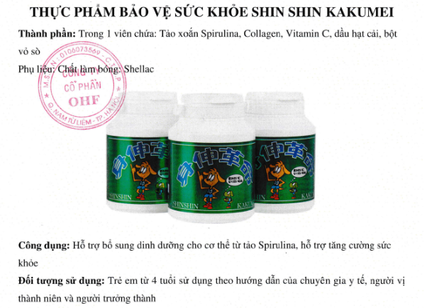Hệ thống JAPANSHOP.VN quảng cáo TPCN như thuốc trị bệnh
